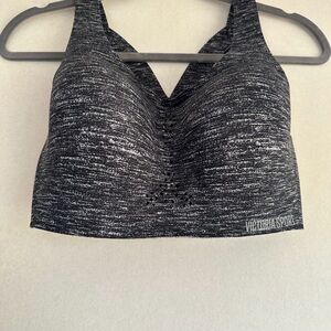 Victoria's Secret Black and Gray Sports Bra